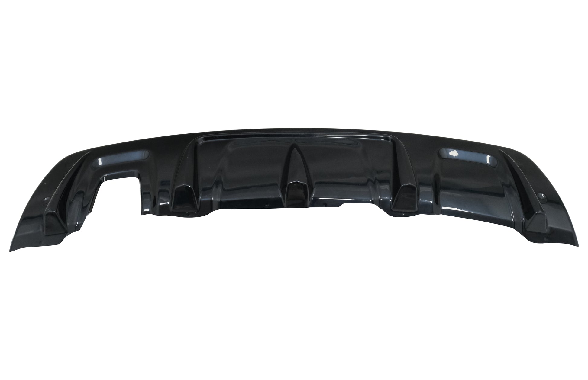 Unterfahrschutz für Heckstoßstange passend für DACIA Duster 4x4 / 4x2 (2010-2017) Piano Black KITT