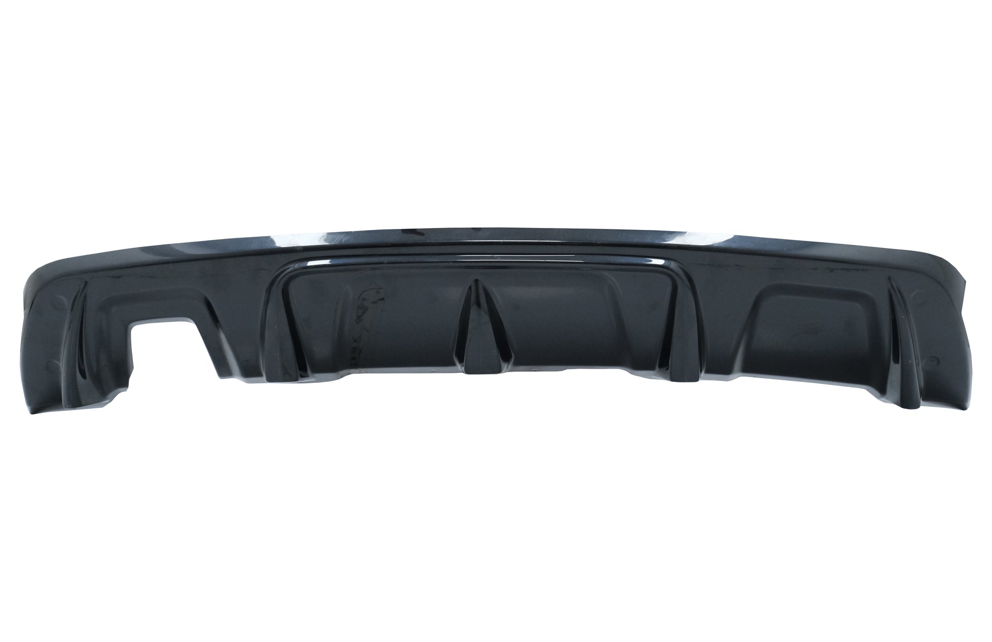 Unterfahrschutz für Heckstoßstange passend für DACIA Duster 4x4 / 4x2 (2010-2017) Piano Black KITT