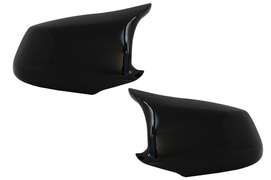 Spiegelkappen Passend Für BMW 5er F10 F11 F18 Non LCI (07.2010-2013) Piano Black M Design KITT