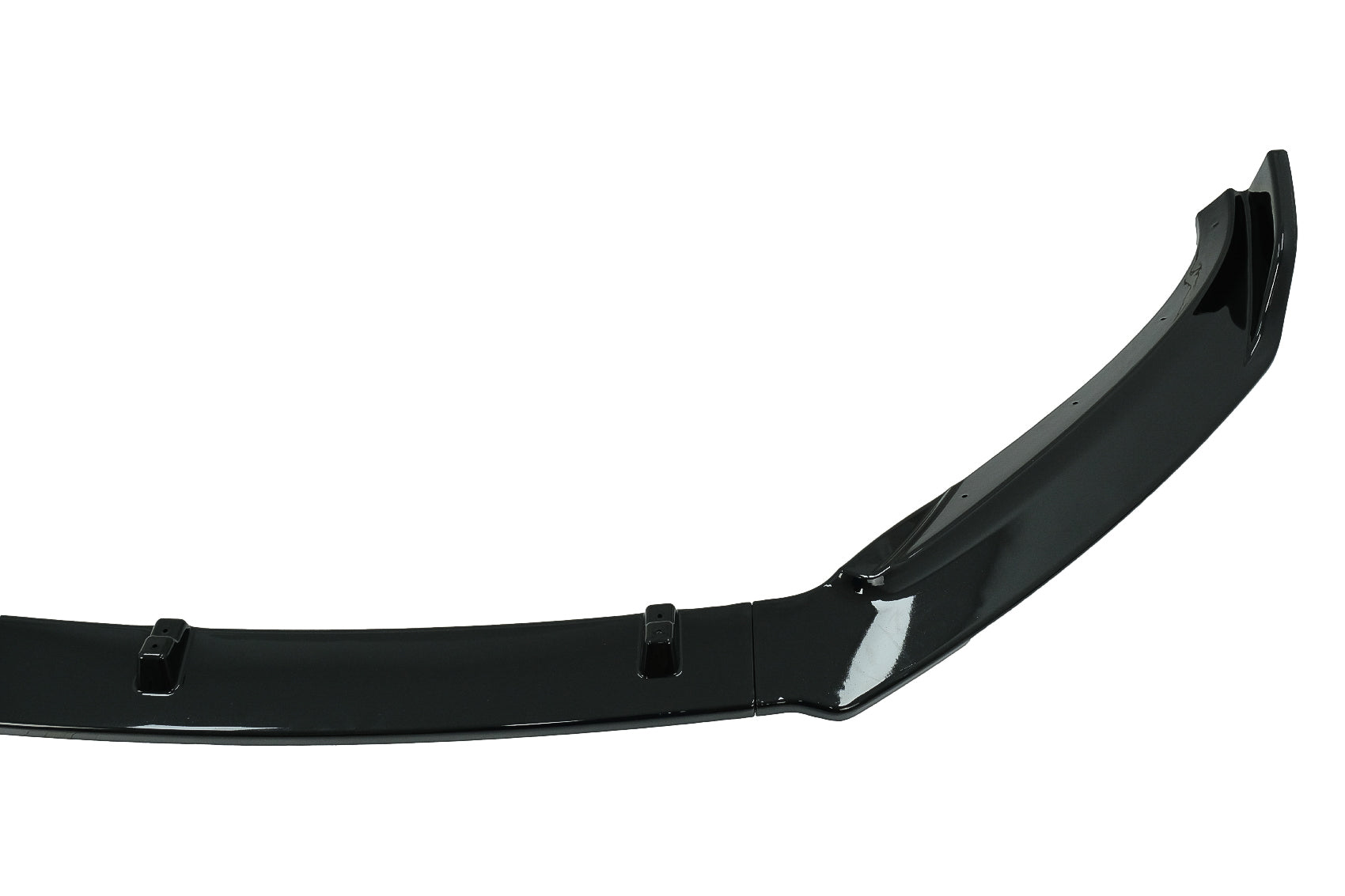 Lippe Erweiterung Spoiler für VW Passat B8 3G Limousine Variante 15-18 Glänzend schwarz CarPartsTuning