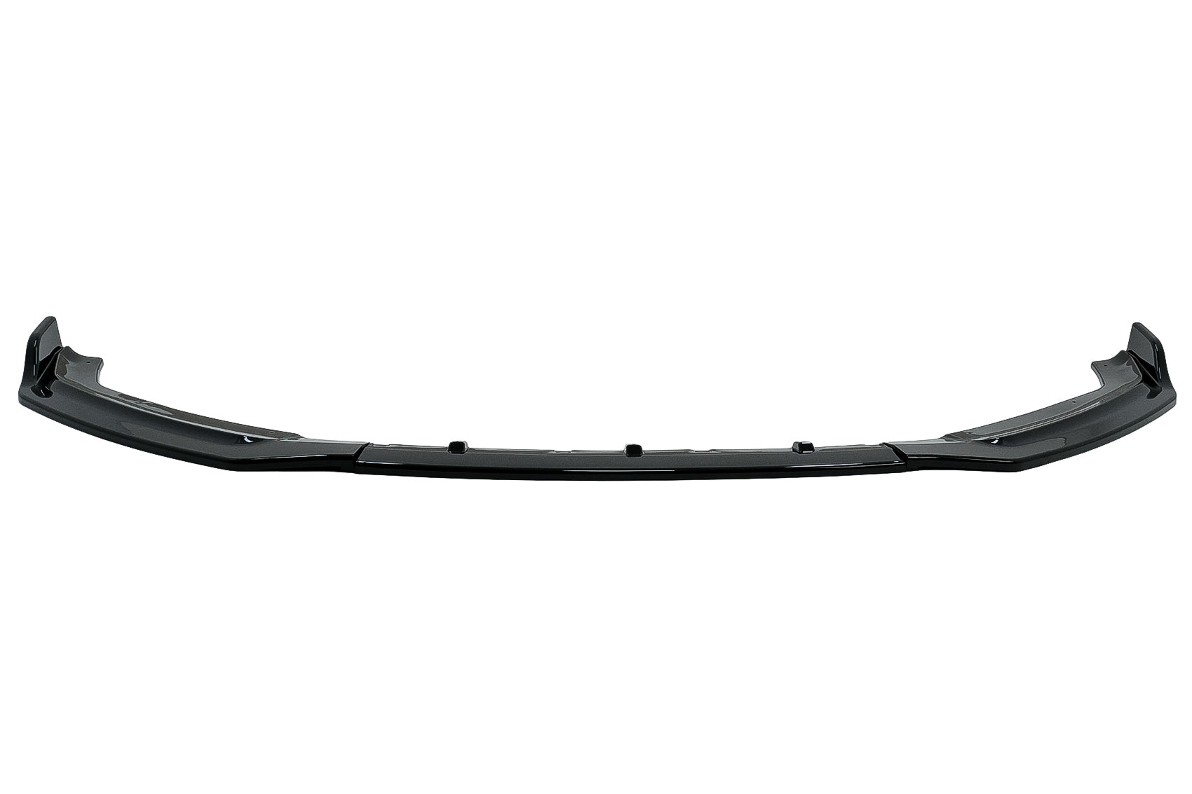 Frontstoßstange Add-On Spoiler Lippe für Audi A5 F5 2017-2019 Glänzend schwarz CarPartsTuning