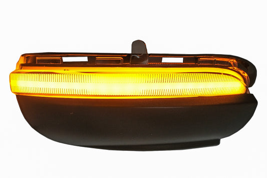 Osram Dynamisch Spiegelanzeigen für VW Golf VI 08-08.12 Touran I 10-05.15 Schwarz CarPartsTuning