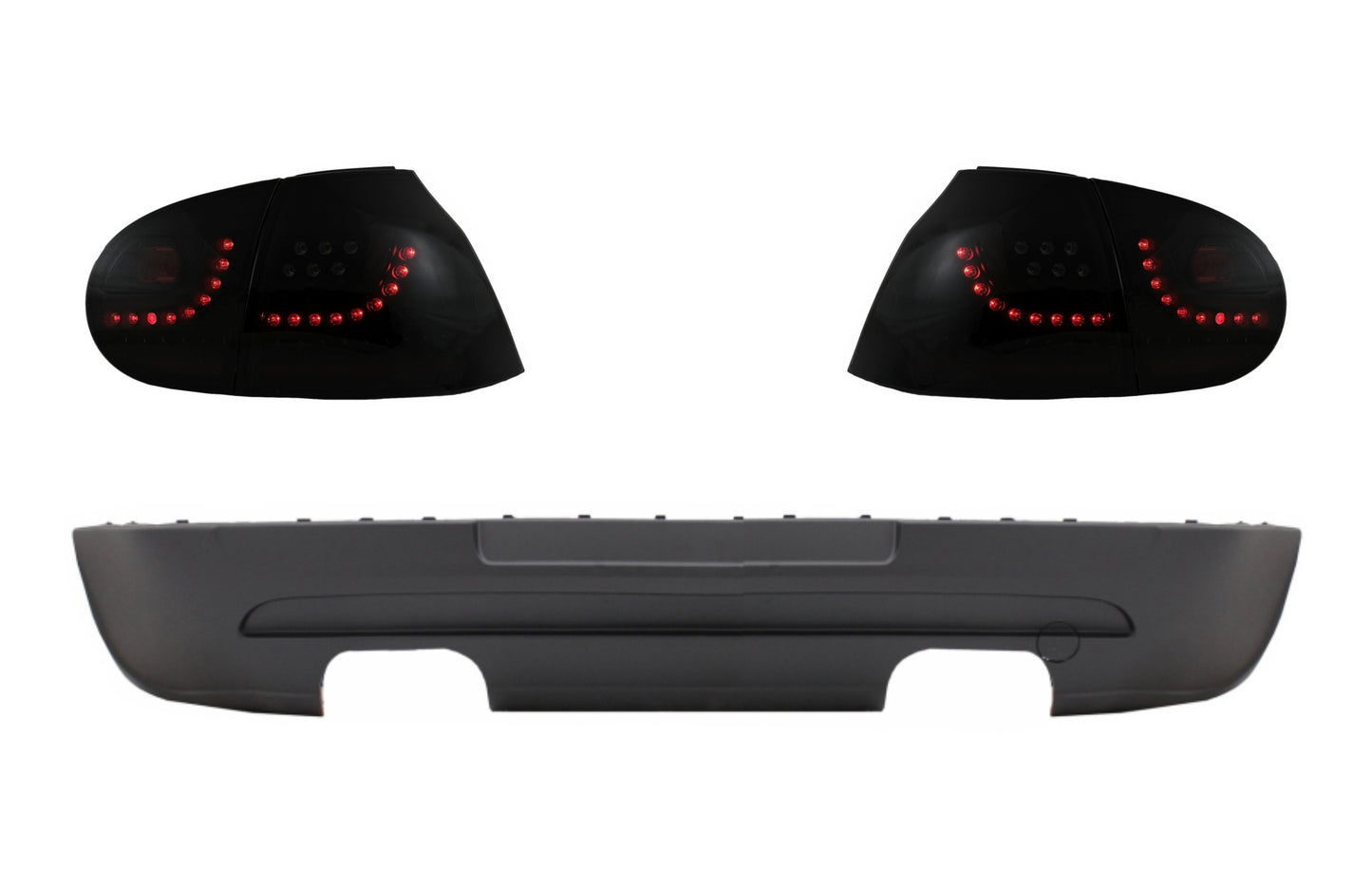 LED Rückleuchten Dynamisch Rauch für VW Golf 5 2004-2007 Heckverlängerung GTI Design CarPartsTuning