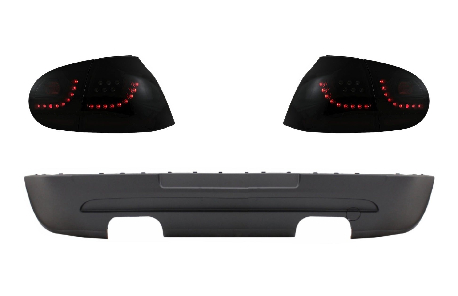 LED Rückleuchten Dynamisch Rauch für VW Golf 5 2004-2007 Heckverlängerung GTI Design CarPartsTuning