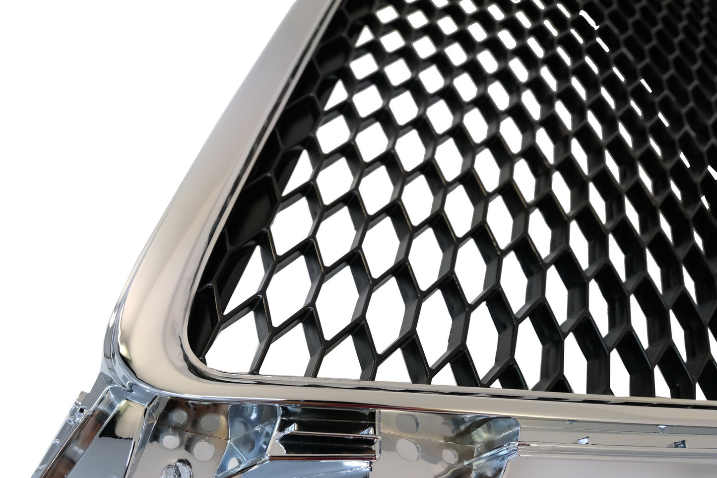 Einzelrahmengitter für AUDI A4 B8 07-12 Limousine Avant RS Design Chrom CarPartsTuning