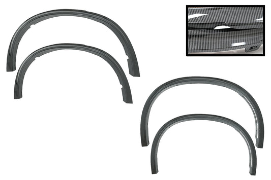 Radkästen Kunststoffnieten für BMW X5 F15 14-18 M-Design M-Sport Carbon Look CarPartsTuning