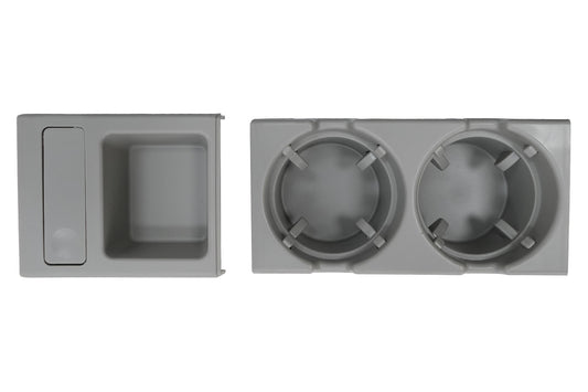 Halter Becher Und Münzbox Passend Für BMW 3er E46 (1998-2005) Grau KITT Specials