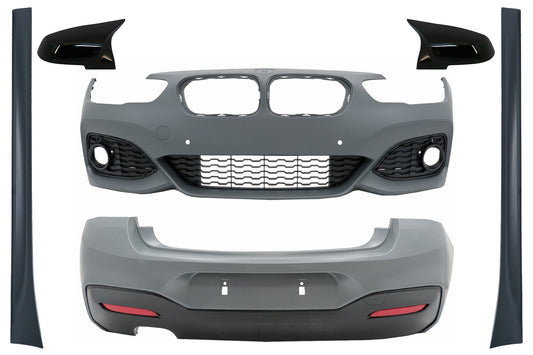 Bodykit Passend Für BMW 1er F20 LCI (2015-2018) Mit Spiegelkappen Im M-Technik Design KITT Specials
