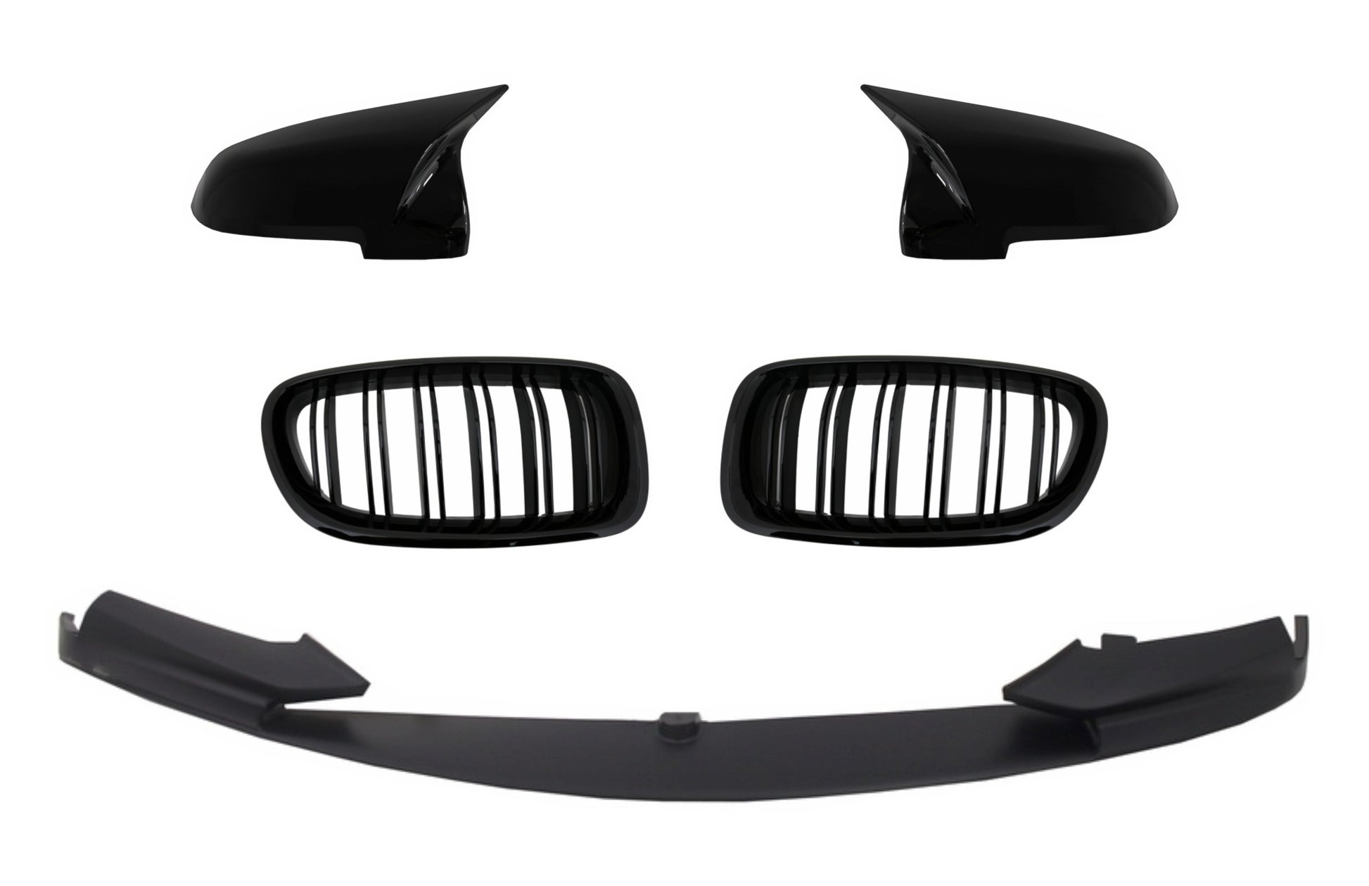 Spoiler Lippe für BMW 5 F10 F11 2015-2017 M-Performance Look Spiegelabdeckungen Gitter Carpartstuning Austria