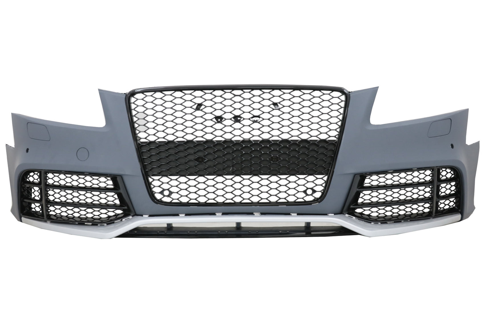 Frontstoßstange für Audi A5 8T Pre Facelift 2007-2011 RS5 Look Add-On Spoiler Lippe CarPartsTuning