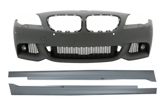 Stoßstange für BMW 5er F10 F11 Non LCI 07.10-13 Seitenschweller Limo Touring M-Technik Look CarPartsTuning