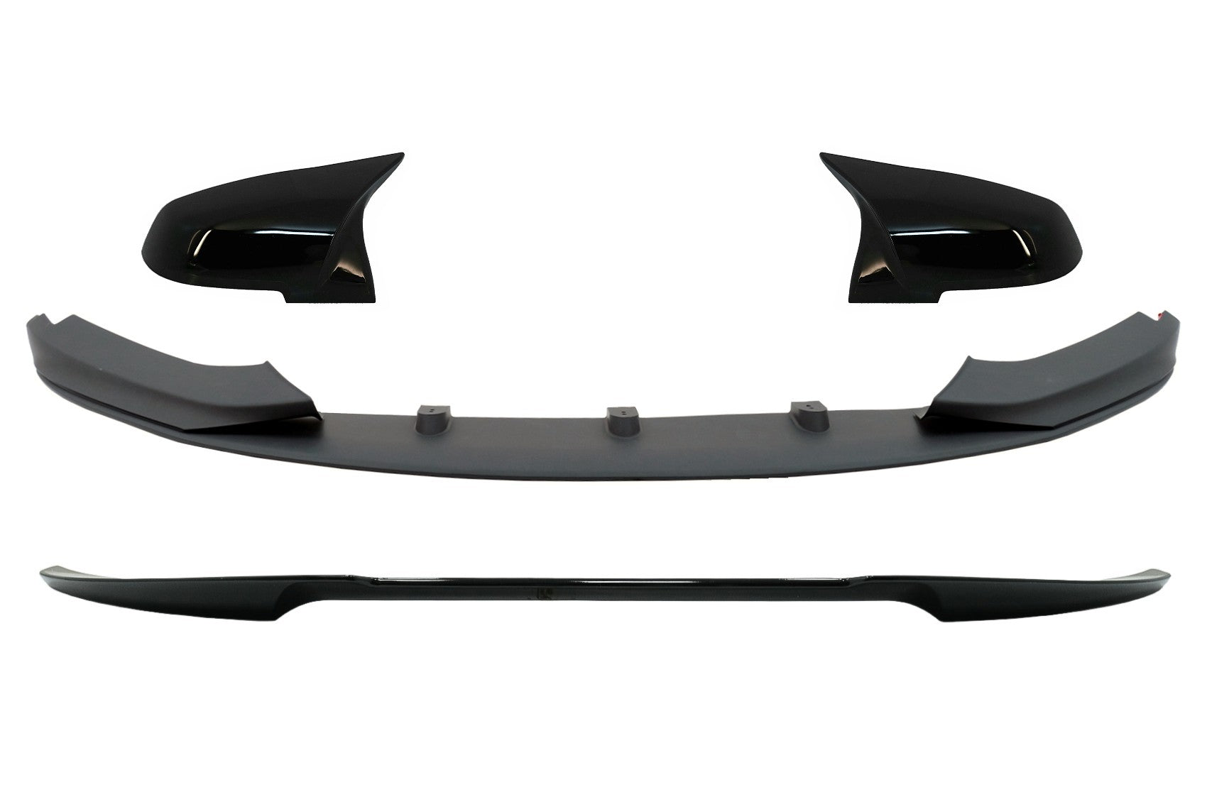 Vorderlippe für BMW 4 F36 14-03.19 M-Performance Look Kofferraum Spoiler Spiegelabdeckungen CarPartsTuning