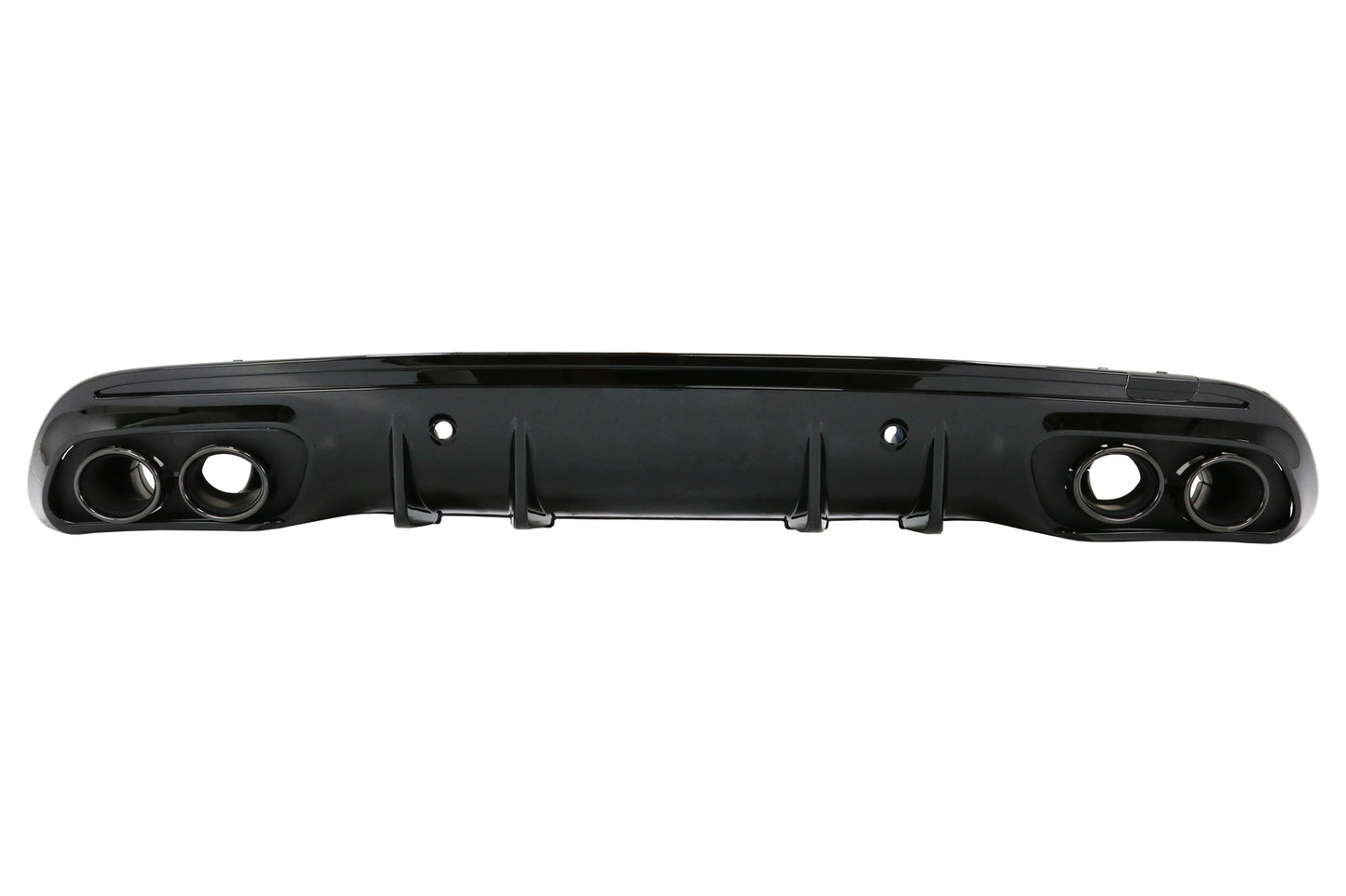 Stoßdämpfer Diffusor Auspuff für Mercedes C W205 S205 Sport Line 14-20 C43 Look CarPartsTuning