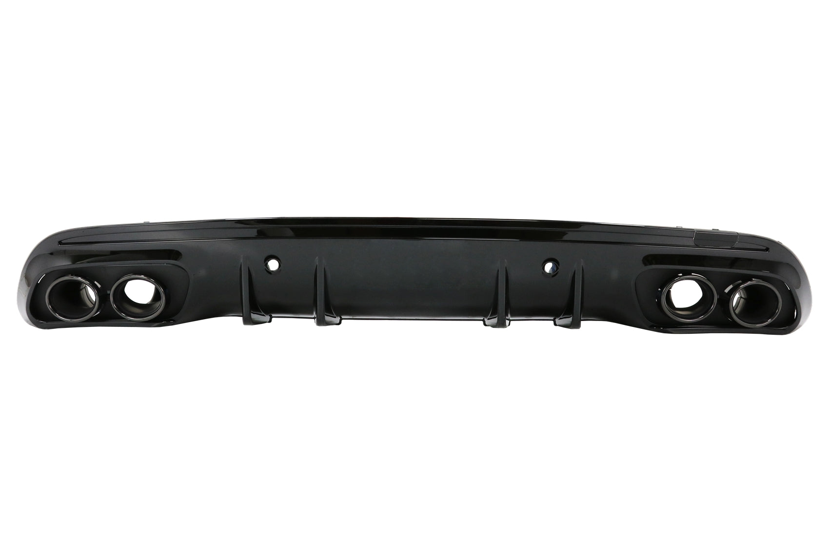 Stoßdämpfer Diffusor Auspuff für Mercedes C W205 S205 Sport Line 14-20 C43 Look CarPartsTuning