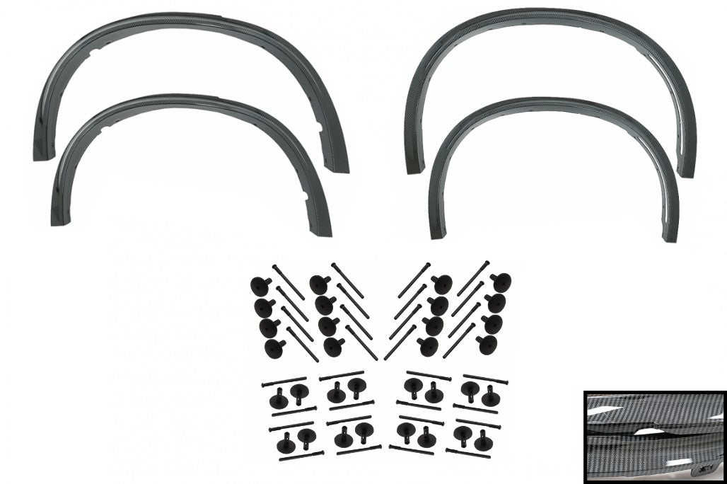 Radkästen Kunststoffnieten für BMW X5 F15 14-18 32 32 Kunststoff Clips M-Look Carbon CarPartsTuning