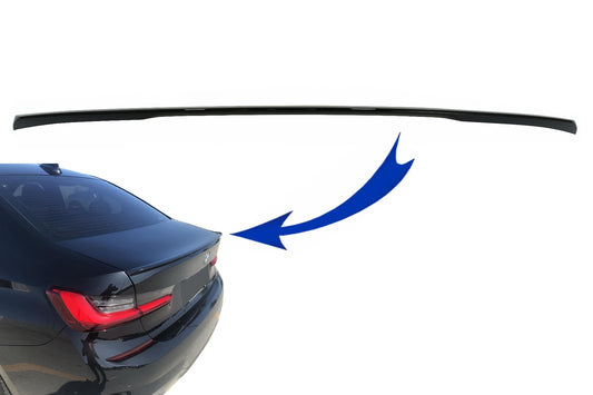 Kofferraumspoiler Passend Für BMW 3er G20 Limousine (2019) Piano Schwarz KITT
