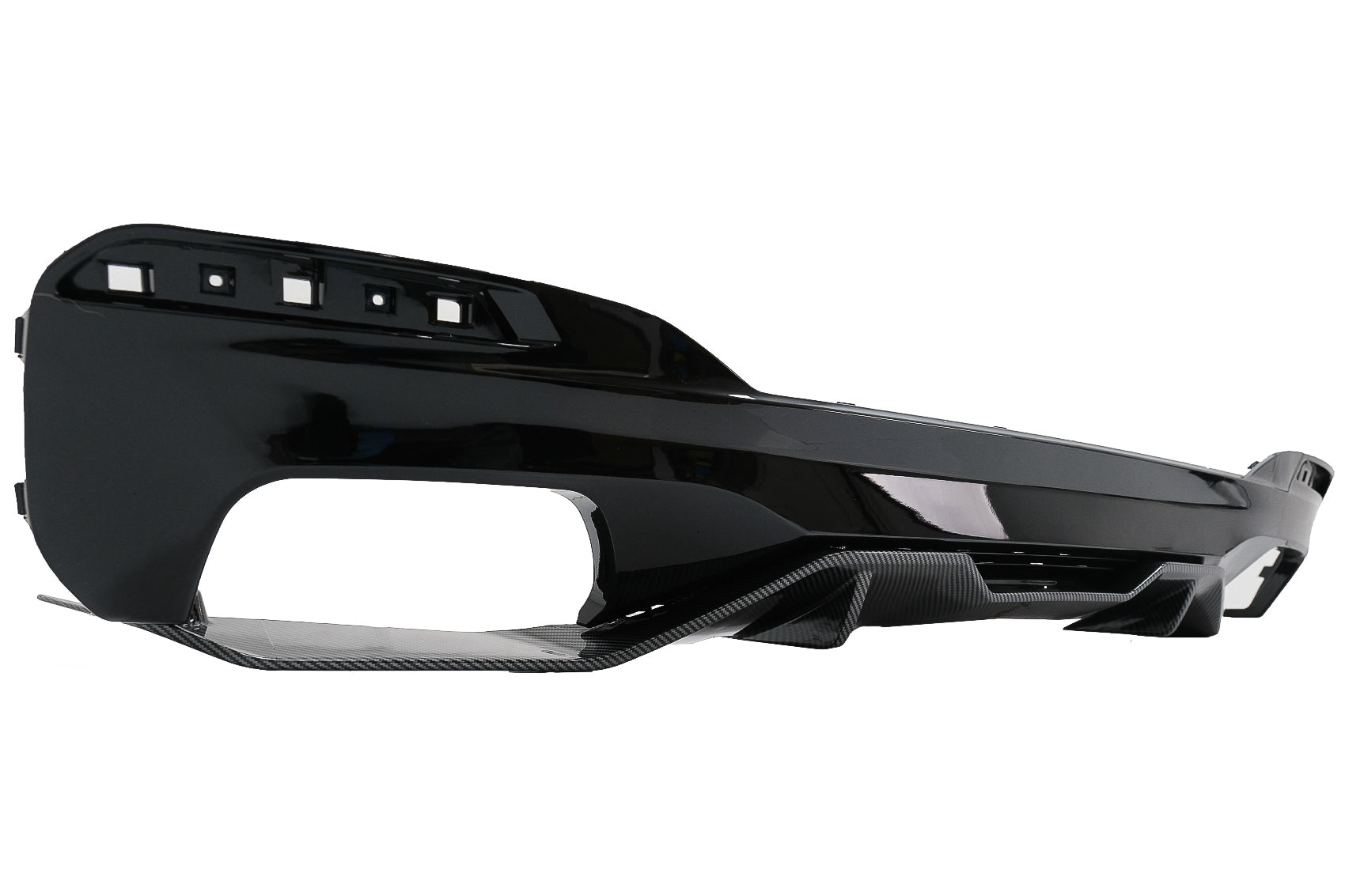 Heckdiffusor & Tipps für BMW 5 G30 G38 2016-2019 540 M Performance Look Kohlenstoff CarPartsTuning
