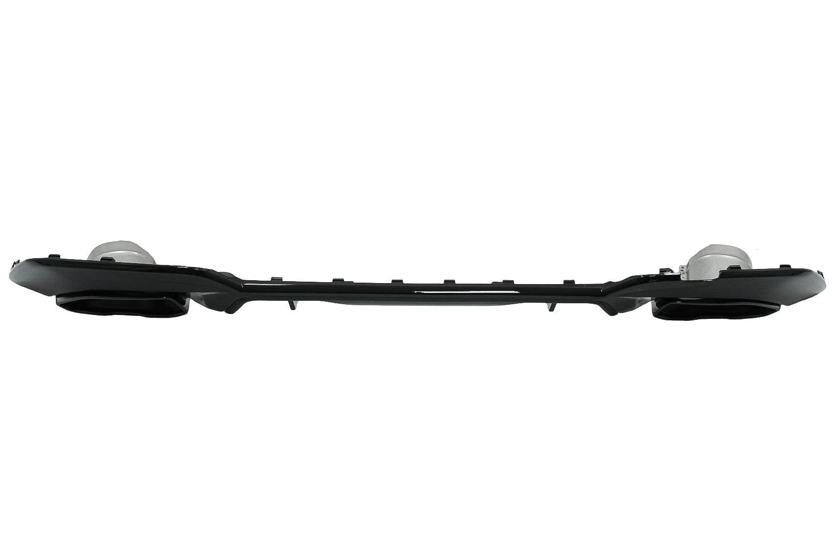 Heckschürzendiffusor Mit Endrohren Passend Für BMW 3er G20 G28 Limousine G21 Touring (2018-Up) M340i M Look Black KITT Specials