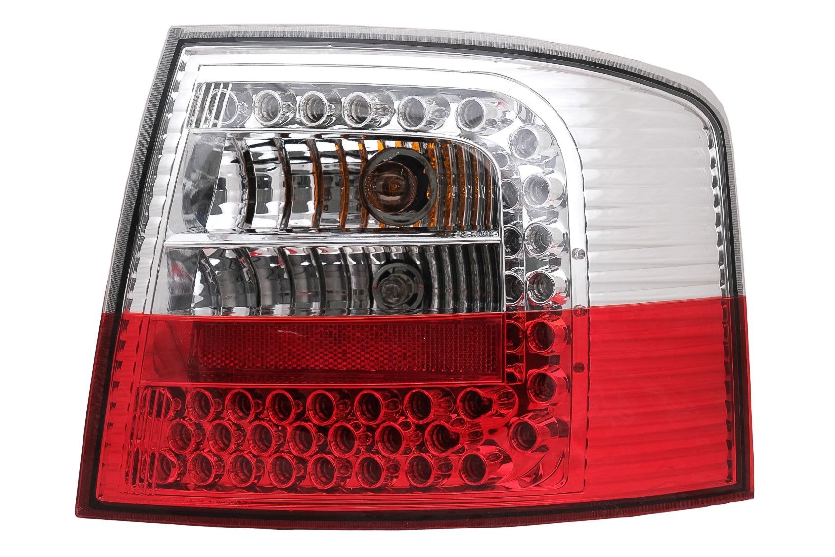 Rückleuchten LED für Audi A6 4B C5 Avant Kombi 12.1997-01.2005 klar rot Weiß CarPartsTuning