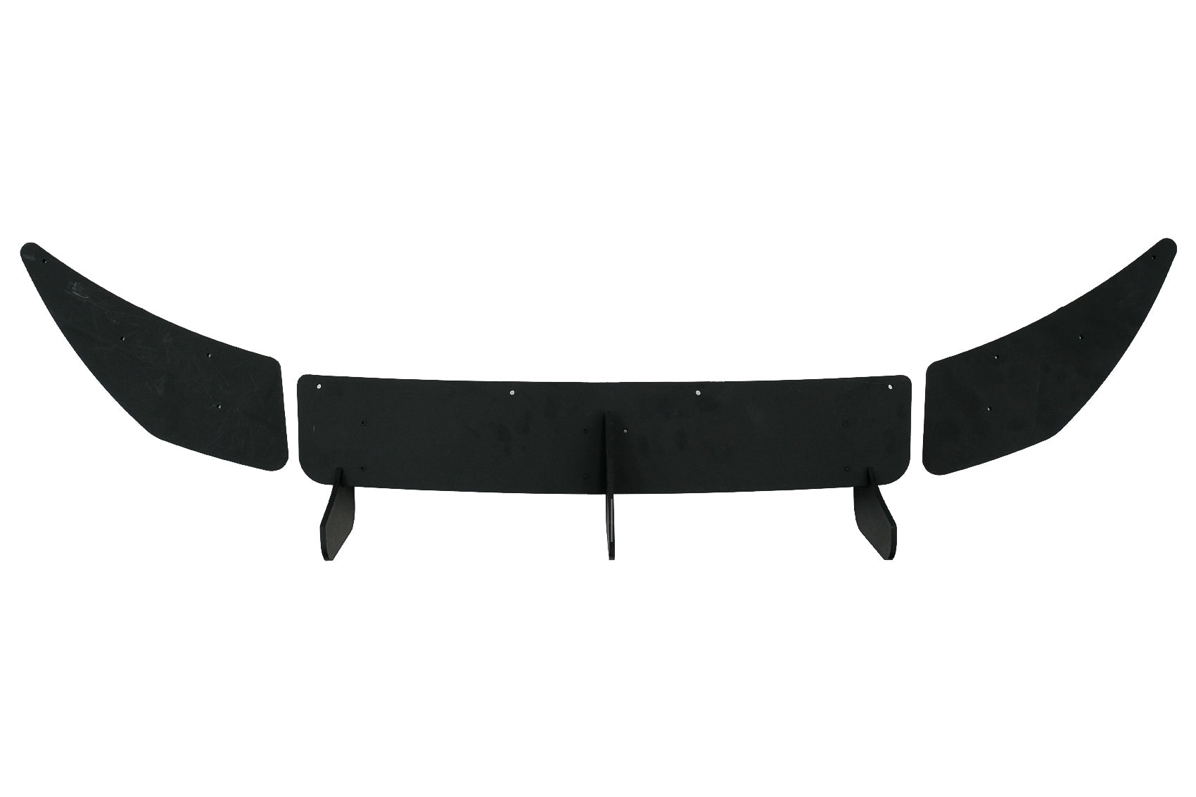 Heckschürzenansatz für Diffusor und Seitensplitter passend für VW Golf 7 VII R (2013-2016) KITT