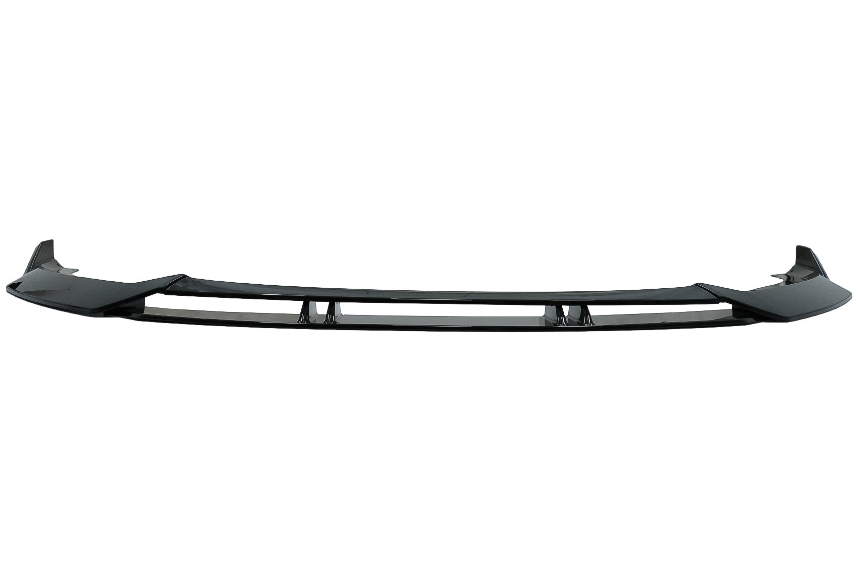 Frontstoßstange Add-On Spoiler Lippe für Audi A3 8V Facelift S-Line 2017+ Glänzend schwarz CarPartsTuning