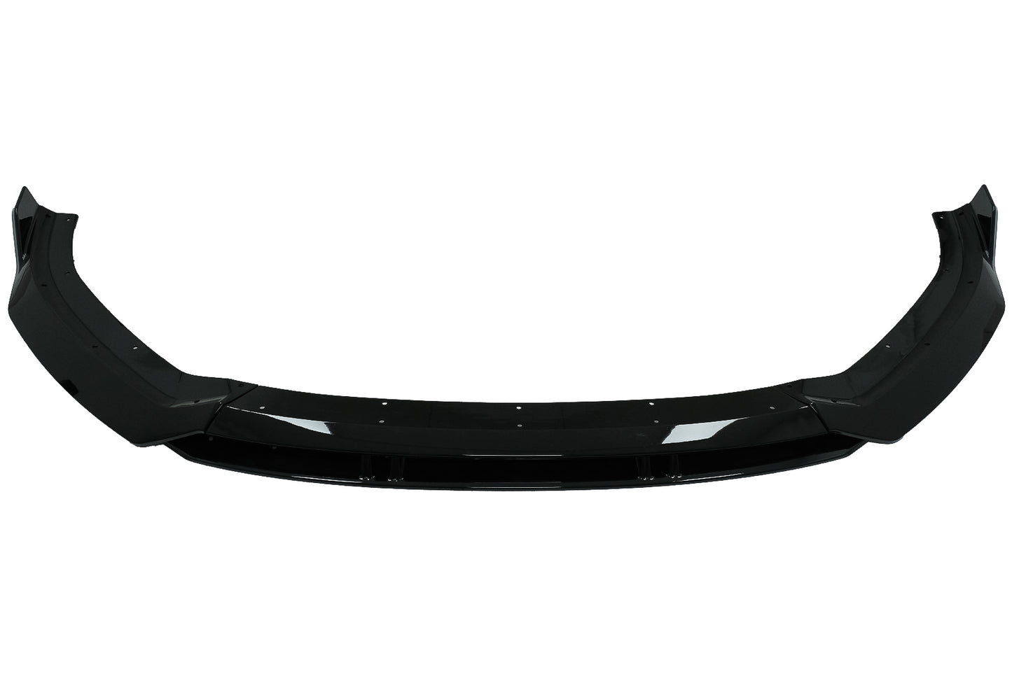 Frontstoßstange Add-On Spoiler Lippe für Audi A3 8V Facelift S-Line 2017+ Glänzend schwarz CarPartsTuning