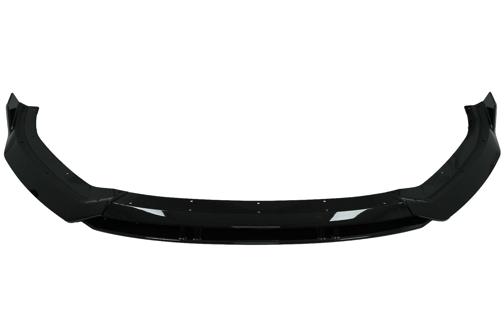 Frontstoßstange Add-On Spoiler Lippe für Audi A3 8V Facelift S-Line 2017+ Glänzend schwarz CarPartsTuning