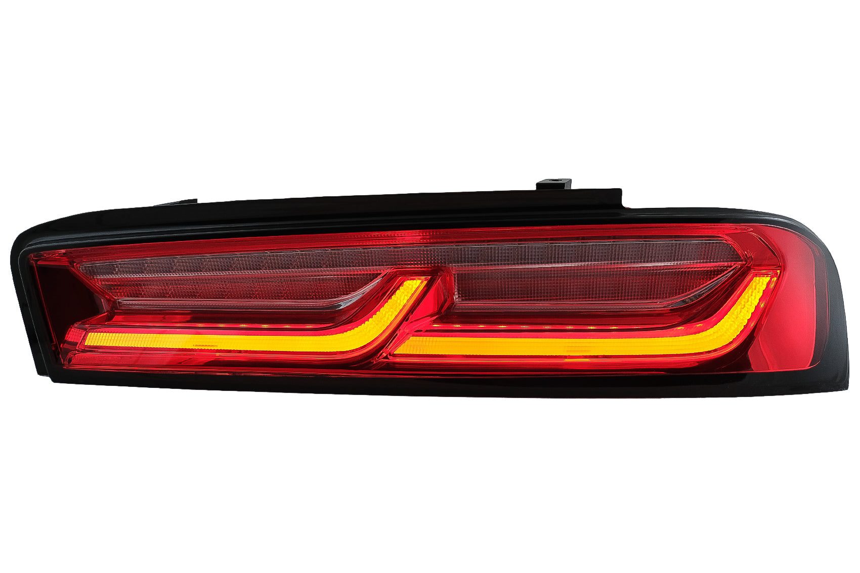 Voll LED Rückleuchten Lichtleiste Passend Für Chevrolet Camaro (2015-2017) Rot Mit Sequentiellem Dynamischem Blinklicht KITT