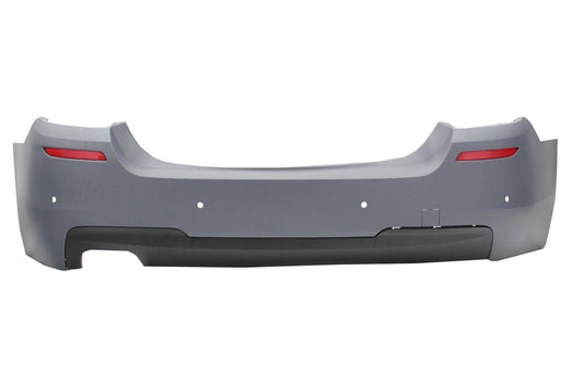 Stoßstange für BMW 5 F10 11-17 M-Performance Look Seitenschweller Diffusor Tipps Aluminium CarPartsTuning