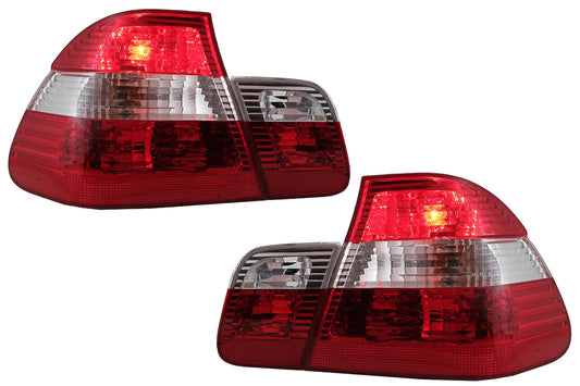 Rückleuchten für BMW 3er E46 Limousine 05.1998-08.2001 rot & Weiß CarPartsTuning