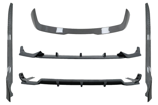 Aero Body Kit Passend Für BMW X7 G07 (2018-Up) M-Tech Black Knight Design Kohlefaseroptik KITT