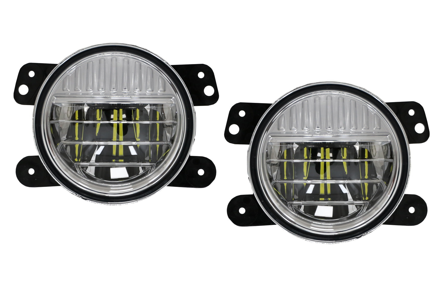 Full LED Nebelscheinwerfer 4 Zoll für JEEP Wrangler JK TJ JL 1996-2018 CarPartsTuning