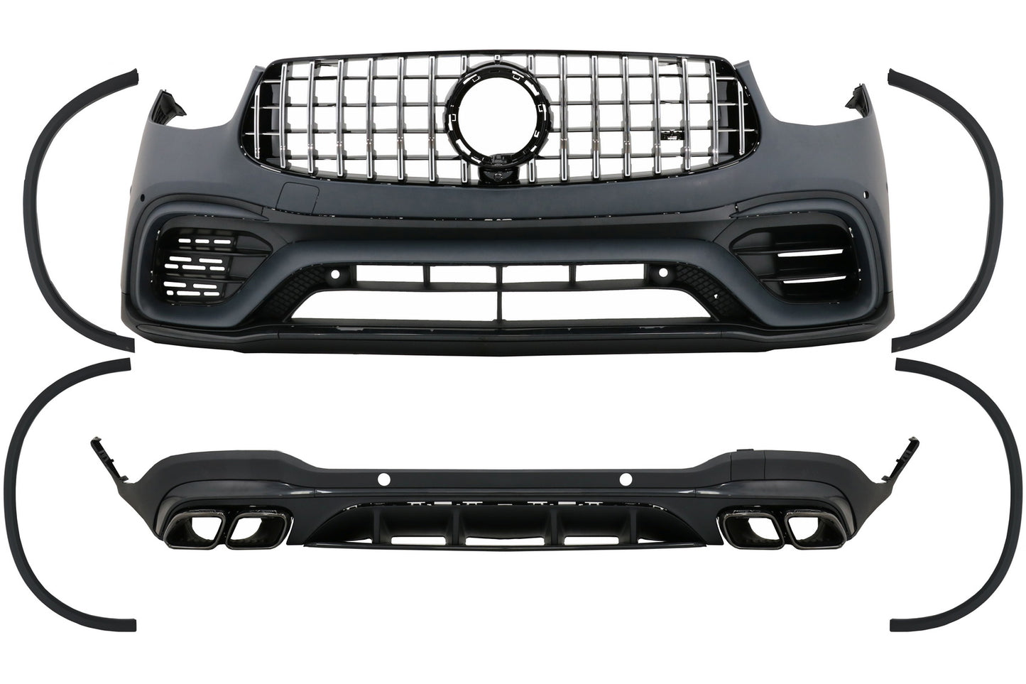 Bodykit passend für Mercedes GLC SUV Facelift X253 (ab 2020) GLC63 Design KITT