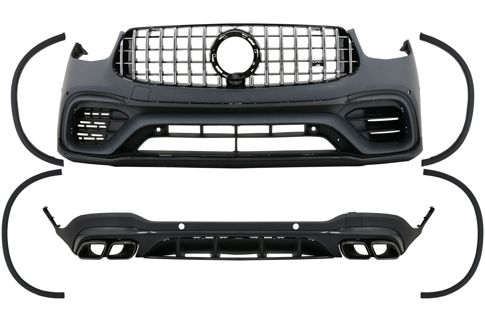 Bodykit passend für Mercedes GLC SUV Facelift X253 (ab 2020) GLC63 Design KITT