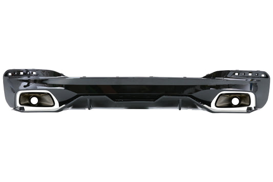 Diffusor Tipps für BMW 5 G30 Limousine 2017+ 540 M Performance Look Kofferraumspoiler CarPartsTuning