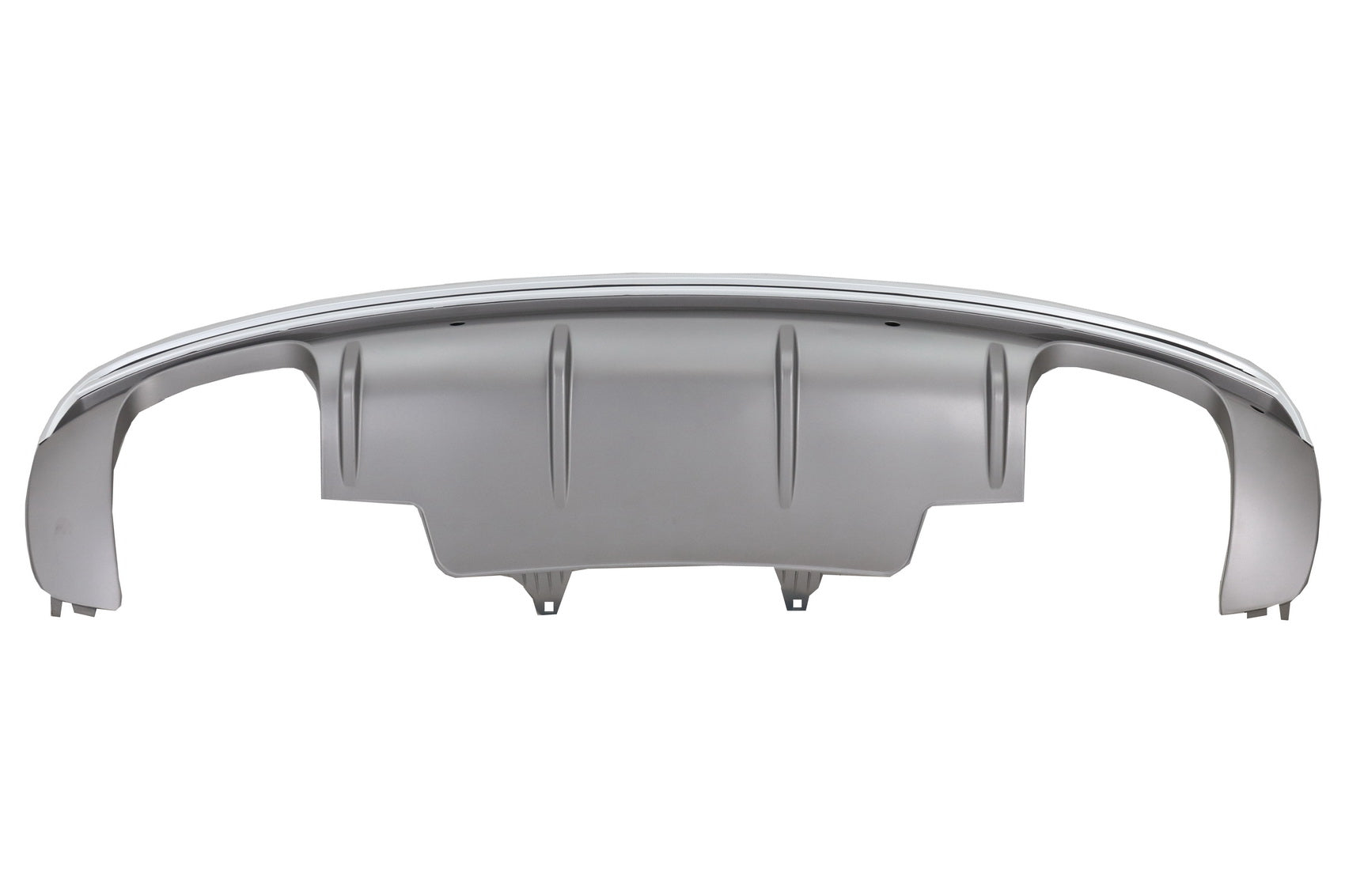 Diffusor Doppelt Auslauf Tipps für AUDI Q5 8R Facelift 2009-2016 nur S-Line Stoßstange CarPartsTuning