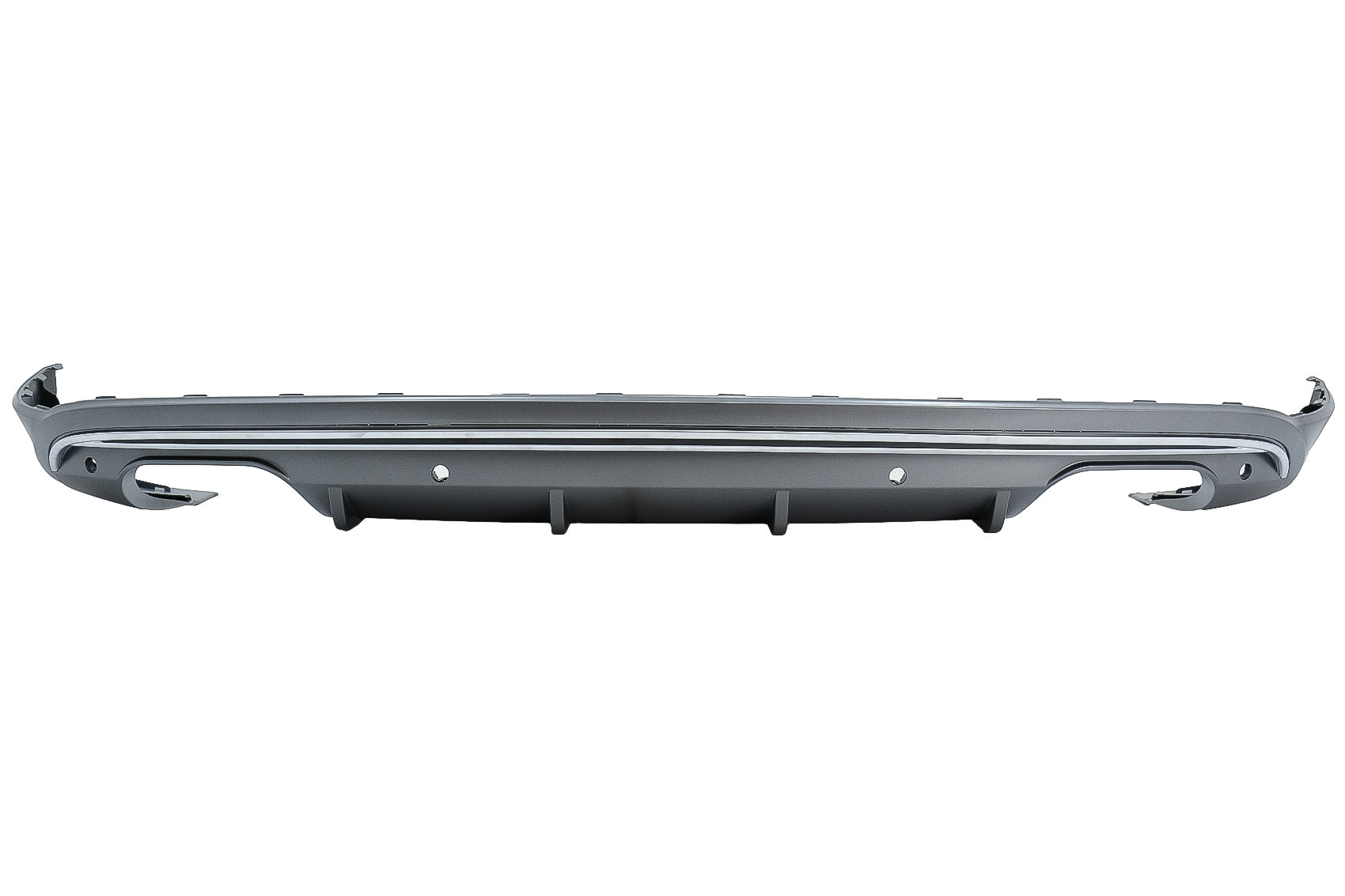 Diffusor & Auspuff Schalldämpfer Tipps für Audi Q5 8R 2009-2016 Platingrau Chrom CarPartsTuning
