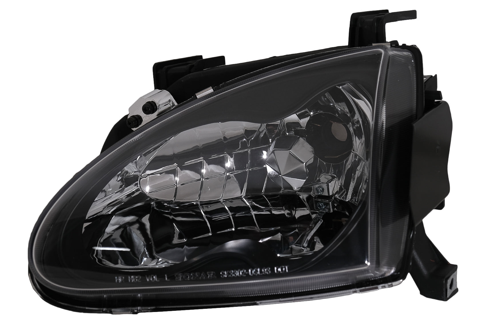 LED TFL Tagfahrlicht Scheinwerfer Xenon Look für FORD Focus III 11-14 Schwarz- CarPartsTuning