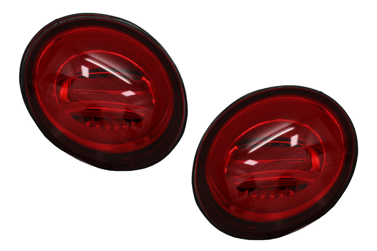 LED Rückleuchten Rücklichter für VW New Beetle 10.98-05 mit sequentiellen dynamischen Blinklichtern Rot CarPartsTuning