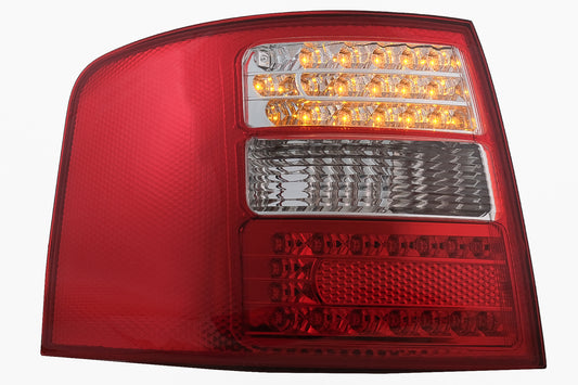 Rückleuchten LED für Audi A6 4B C5 Avant Kombi 12.1997-01.2005 klar rot Weiß CarPartsTuning