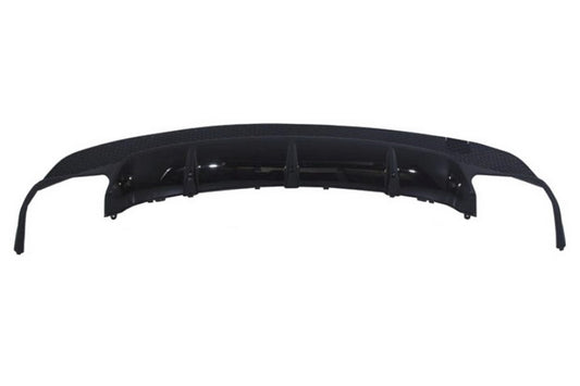 Diffusor Auspuff Tipps Schwarz für Mercedes CLA W117 X117 2013-2018 Sport Pack CarPartsTuning