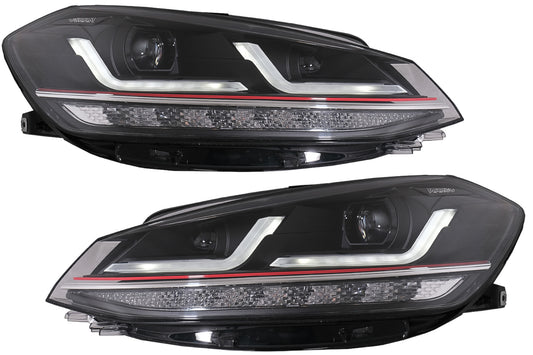Osram LED Scheinwerfer Spiegel Indikatoren für VW Golf 7.5 17-20 GTI Look Dynamisch CarPartsTuning