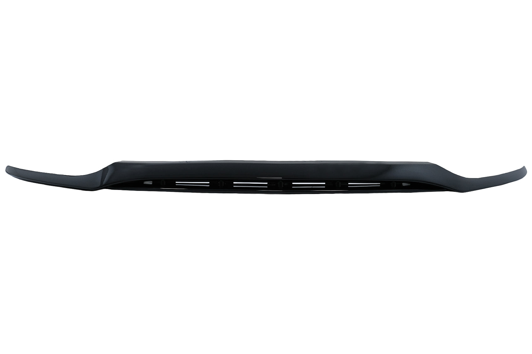 Frontlippe für Mercedes C W205 S205 A205 C205 14-19 Sport Line Glänzend schwarz CarPartsTuning