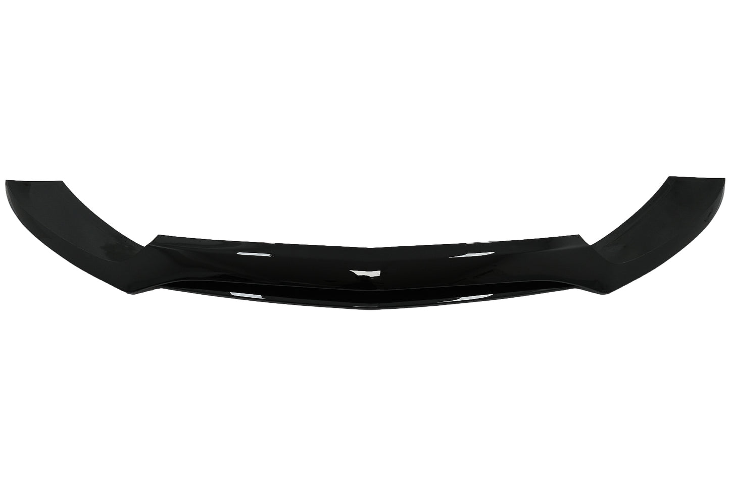 Frontlippe für Mercedes C W205 S205 A205 C205 14-19 Sport Line Glänzend schwarz CarPartsTuning