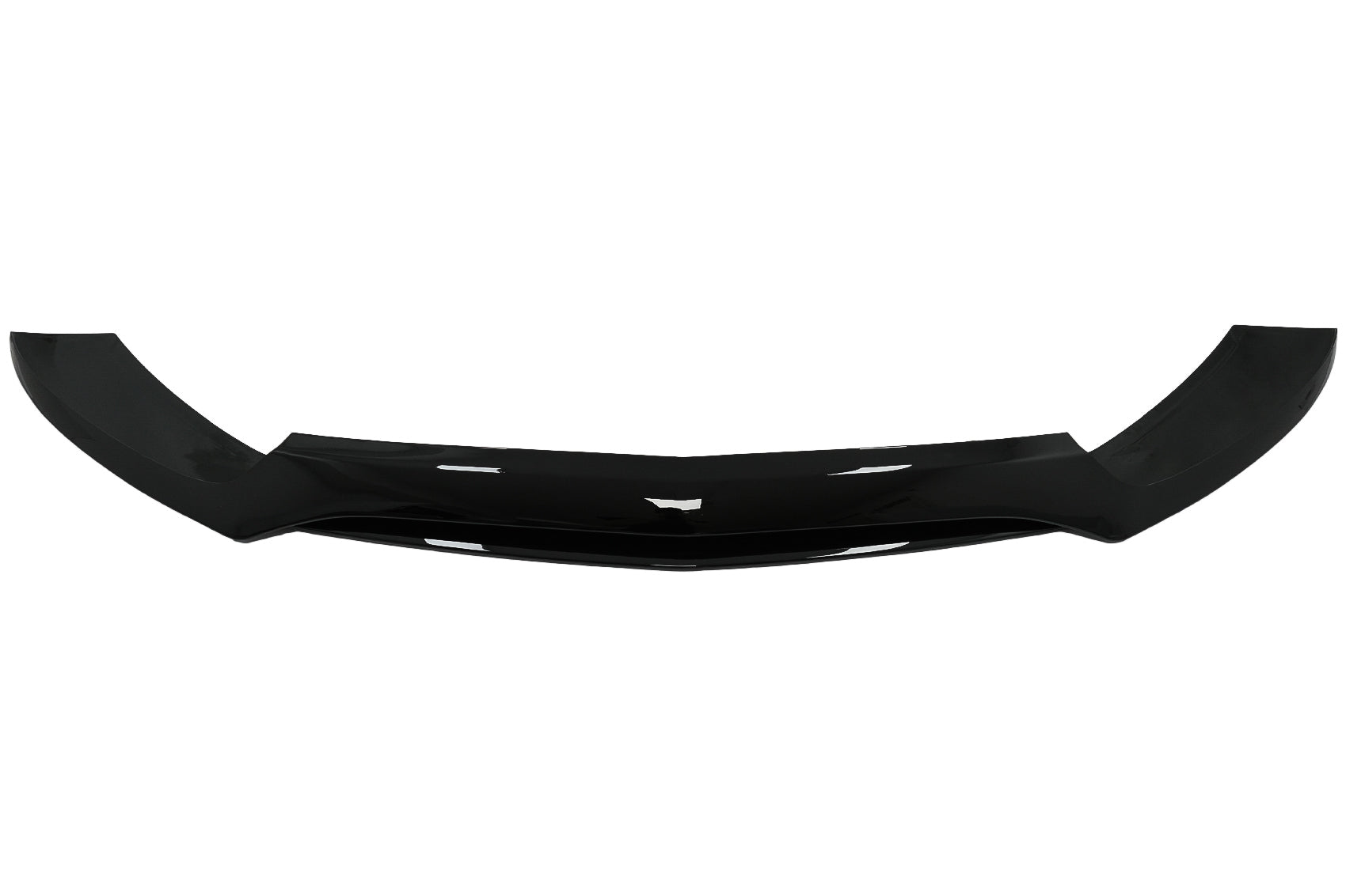 Frontlippe für Mercedes C W205 S205 A205 C205 14-19 Sport Line Glänzend schwarz CarPartsTuning