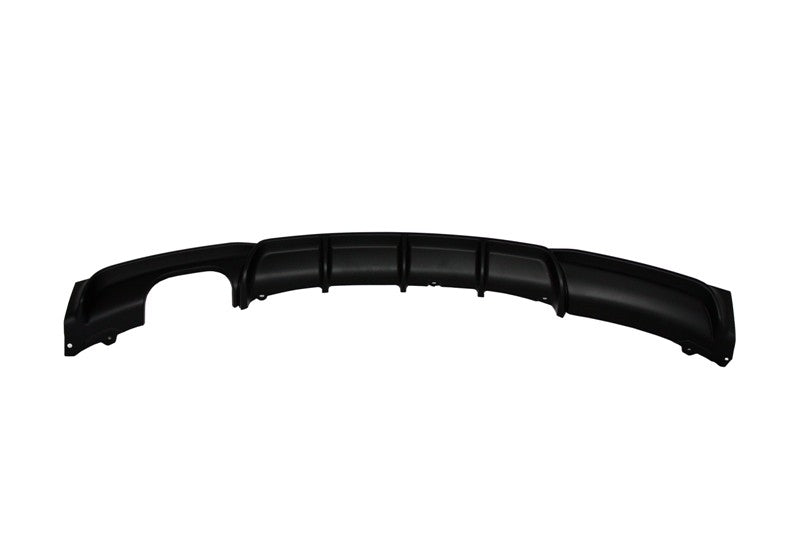 Heckschürzenspoiler Volant Diffusor Mit Endschalldämpfer Endrohr Matt Kohlefaser Passend Für BMW 3er F30 F31 (2011) M Design KITT