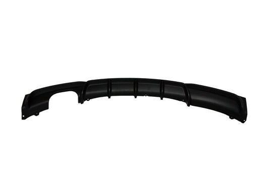 Heckschürzenspoiler Volant Diffusor Mit Endschalldämpfer Endrohr Matt Kohlefaser Passend Für BMW 3er F30 F31 (2011) M Design KITT