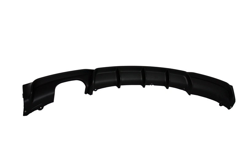 Heckschürzenspoiler Volant Diffusor Mit Endschalldämpfer Endrohr Matt Kohlefaser Passend Für BMW 3er F30 F31 (2011) M Design KITT