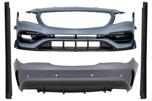 Bodykit für Mercedes CLA C117 W117 2013-2018 Facelift CLA45 Look Seitenschweller CarPartsTuning