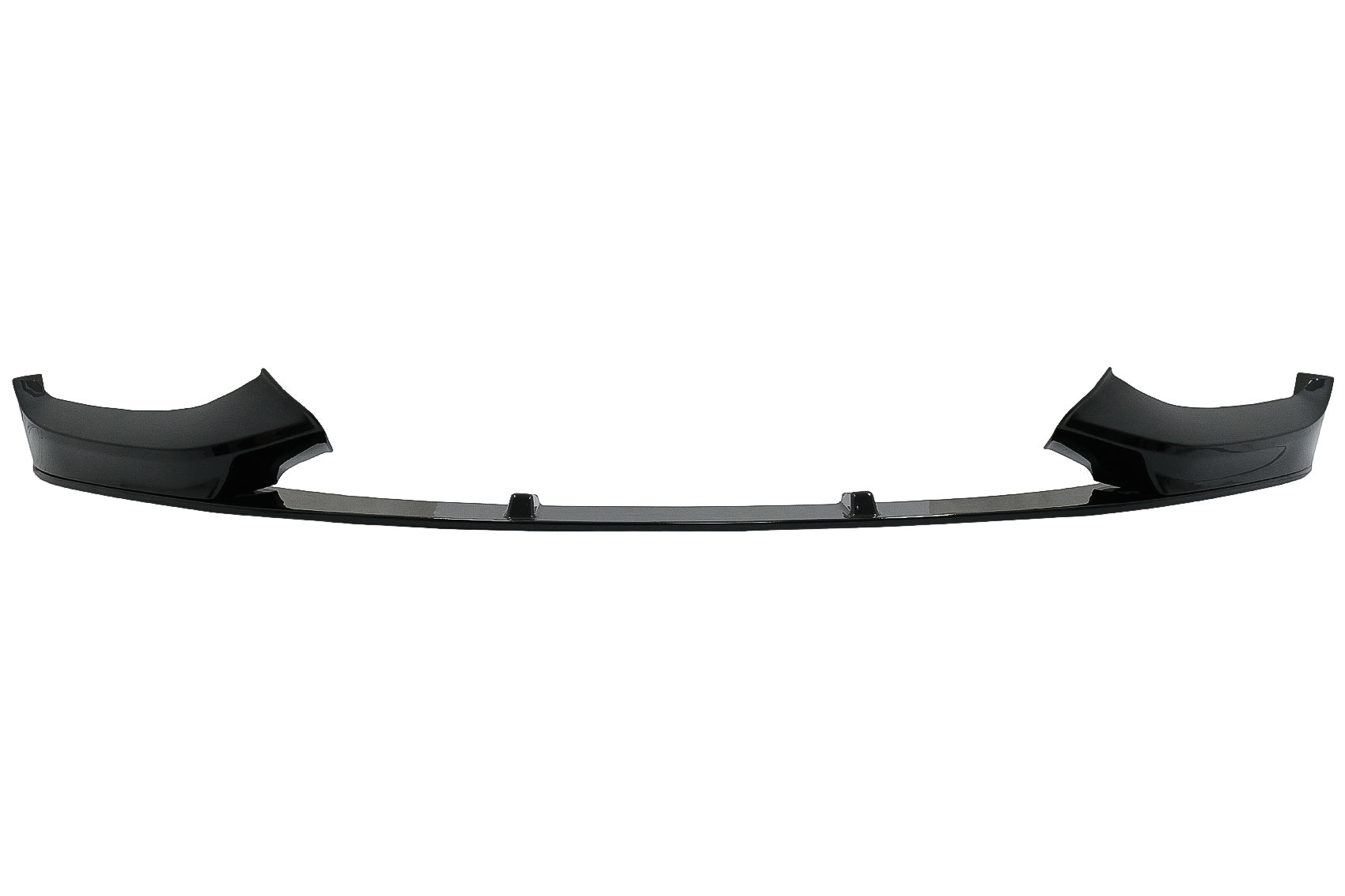 Stoßfängerlippenspoiler für BMW 1 F20 F21 LCI 15-19 Schrägheck M Sport Look Schwarz CarPartsTuning